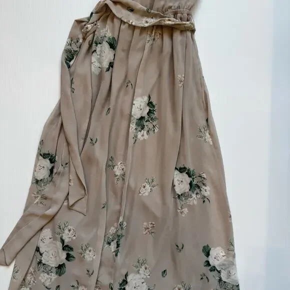 Show Me Your Mumu Floral Maxi Dress Women's Medium Chiffon Coquette Cottagecore - Picture 13 of 16